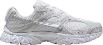 Nike Heren Vomero Run 5 Mesh Sneakers (Wit/Zilver)