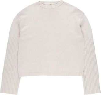 Rick Owens Maglione girocollo in cashmere - Toni neutri