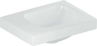 Keramag Keramag - Geberit Icon Light Lavabo Con Enjuague Manual, 38 Cm X 28 Cm, Sin