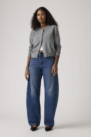 Levi's Vaqueros Baggy Dad Barrel - Mujer - 23X30 - Lavado oscuro / Most Wanted