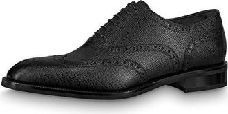 Louis Vuitton Graduate Richelieu Shoes Black 1A8IZI