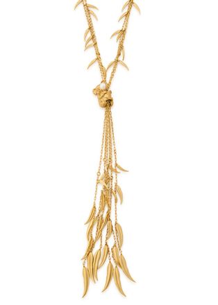 Zimmermann Mira Lariat 16kt Gold-plated Necklace - One Size