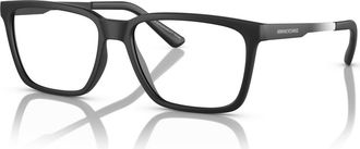 A|X Armani Exchange 55mm Rectangle optical glasses in Black at Nordstrom