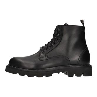 Fabi Stivali Stringati in Pelle - - Shoes - Uomo - Nero - 44 EU