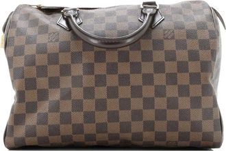 Louis Vuitton Speedy Handbag Damier 30 satchel - Bruin