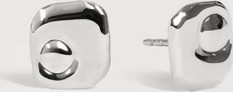 Monica Vinader Sterling Silver Amaia Stud Earrings