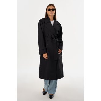 LaMarque Colette | Trench Coat in Black at Nordstrom, Size Xx-Small