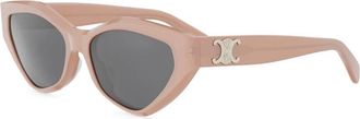 Celine Cl 40323U Triomphe Zonnebril - unisex - Zonnebrillen - Roze - ONE Size - Accessoires