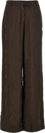 F.R.S. For Restless Sleepers Arche Pants - Dames - Wijde Broeken - Bruin - XS - Broeken