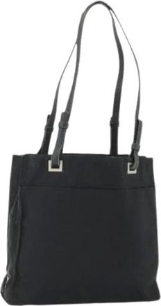 Prada Pre-owned Tote Bags, female, Black, Size: ONE SIZE Pre-owned Vintage Tote Bag