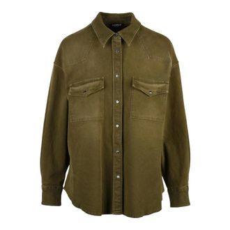 Dondup Donna, Camicette, Verde, M, new
