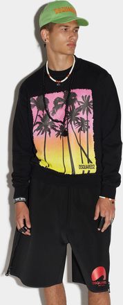 Dsquared2 Black Fibres Womens Sweatshirt