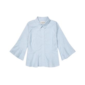 Munthe Overhemden, Dames, Blauw, S, Veracity Gestreepte Blouse