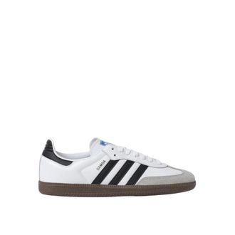 adidas Samba Classic Low Top Sneakers - Heren - Sneakers - Wit - 37 1/3 EU - Leer - Schoenen