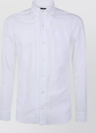 Barba cotton linen shirt