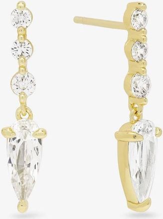 Melinda Maria Womens Shes Arrived Drop Earrings In Gold
