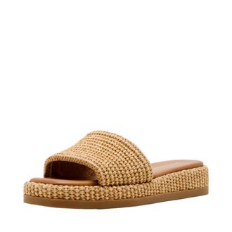 Steve Madden Boardwalk Natural Raffia BOAR02S1-NAT Womens
