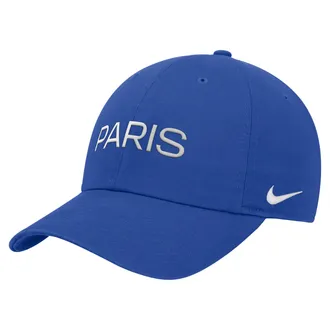 Nike PSG Club Nike Mens Adjustable Cap in Blue | C16713C104PSGF-RYL