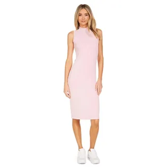 Michael Lauren Michael Lauren Phillips Dress Large Cherry Blossom Mineral Ribbed DDR2210