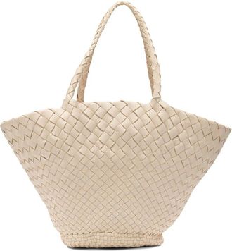 Dragon Diffusion Egola Borsa in Pelle Intrecciata - - Bags - Donna - Beige - ONE SIZE