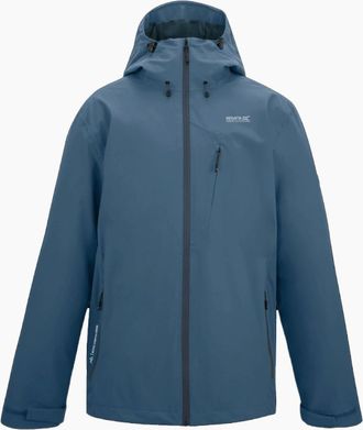 Regatta Mens Regatta Mens Oklarna Waterproof Jacket - Blue - Size: 40/Regular