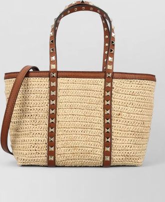 Valentino Garavani leather tote bag