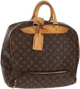 Louis Vuitton Pre-owned Weekend Bags, female, Brown, Size: ONE SIZE Pre-owned Weekend Bag