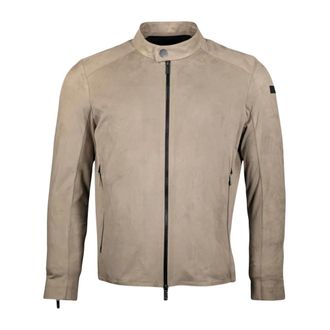 Roberto Ricci Design Light Jackets, male, Beige, Size: 2XL Nabucco Biker Jkt