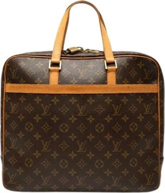 Louis Vuitton Pre-owned Handbags, female, Brown, Size: ONE SIZE Pre-owned Vintage Handbag