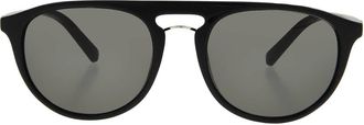 Ferragamo Grey Pilot Mens Sunglasses SF1090S 001 54
