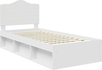 vidaXL Estructura De Cama 75 X 190 Cm Madera De Pino Macizo Vidaxl