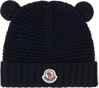 Moncler Beanies - unisex - Hoeden - Blauw - XS - Accessoires