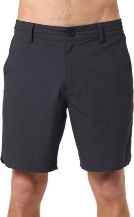 O'Neill TRVLR Halfback Performance Hybrid Shorts in Phantom at Nordstrom, Size Xx-Large
