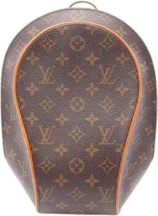 Louis Vuitton Pre-owned Vintage Rugzak - Dames - Vintage Rugzakken - Bruin - ONE Size - Leer - Vintage
