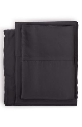 Pom Pom at Home Sateen Sheet Set in Midnight at Nordstrom, Size California King