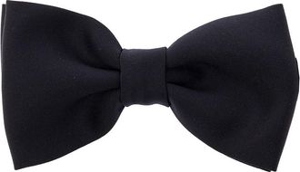 Tagliatore vela Blue Pre-tied Bow Tie With Hook Fastening In Satin Man