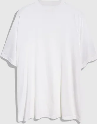 Gucci Light Silk Jersey T-shirt, Size XXXL, White