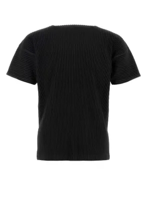 Homme Pliss&eacute; Issey Miyake T-Shirt - Black