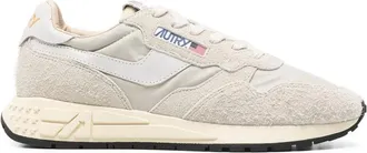 Autry Reelwind Suede Panelled Sneakers