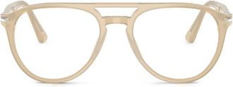 Persol pilot-frame glasses - Neutrals