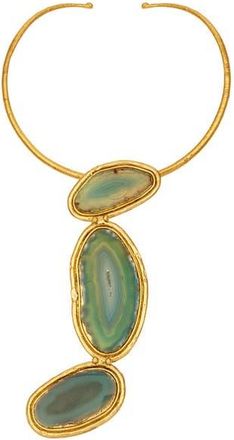 Sylvia Toledano Dakota Pendant in Green Agate at Nordstrom