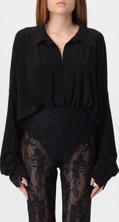 Norma Kamali Top NORMA KAMALI Woman color Black