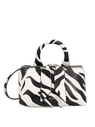 The Attico Zebra Print Shoulder Bag