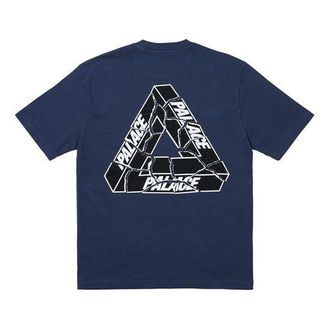 Palace Tri-Ripped T-Shirt Navy P25TS041