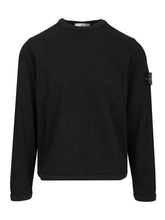 Stone Island Mesh Stitch Organic Cotton Fleece