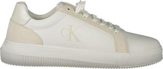 Calvin Klein White Polyurethane Men Mens Sneaker