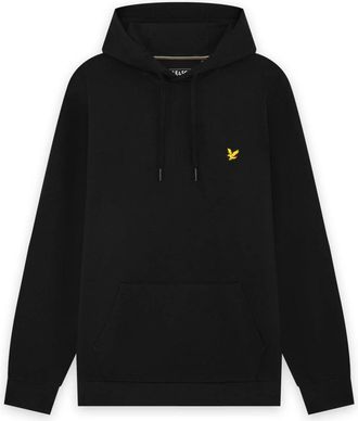 Lyle & Scott Fly Fleece Hoodie - Heren - Hoodies - Zwart - L - Hoodies & sweatvesten