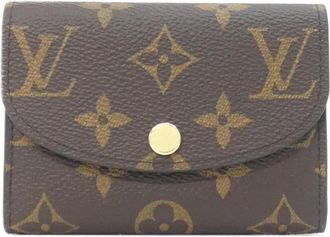 Louis Vuitton Brown Coated Canvas Coin Purse/Coin Case (Pre-Owned)