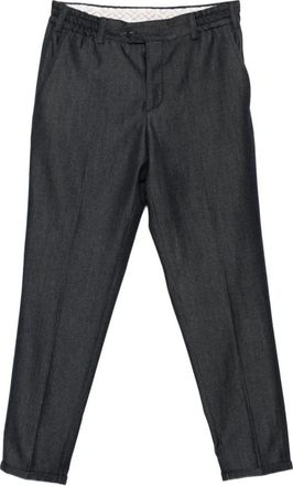 Pantaloni Torino Rebel Broeken - Heren - Straight fit broeken - Blauw - 2XL - Wol - Broeken