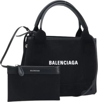 Balenciaga Pre-owned Vintage Tote Bag - Dames - Vintage Shopper - Zwart - ONE Size - Vintage